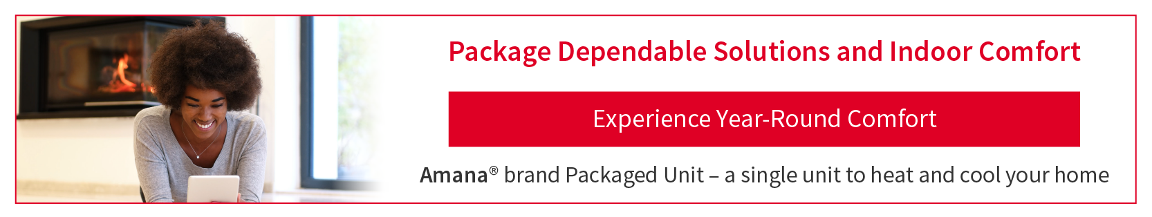 Amana brand Packaged Units